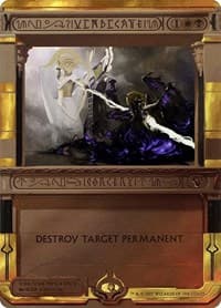 Vindicate - Masterpiece Series: Amonkhet Invocations - Magic: The Gathering card