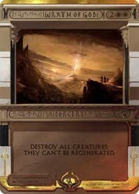 Wrath of God - Masterpiece Series: Amonkhet Invocations - Magic: The Gathering card