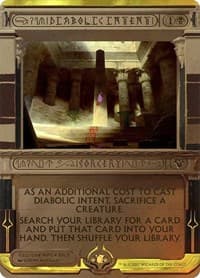 Diabolic Intent - Masterpiece Series: Amonkhet Invocations - Magic: The Gathering card