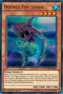 Double Fin Shark - Duelist Saga - YuGiOh card