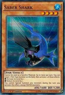 Saber Shark - Duelist Saga - YuGiOh card