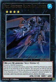 Full Armored Black Ray Lancer - Duelist Saga - YuGiOh card