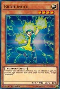 Brohunder - Duelist Saga - YuGiOh card