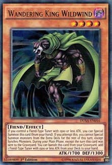 Wandering King Wildwind - Duelist Saga - YuGiOh card