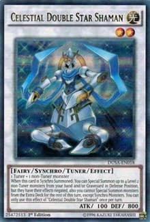 Celestial Double Star Shaman - Duelist Saga - YuGiOh card