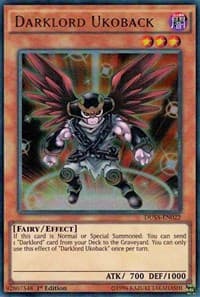 Darklord Ukoback - Duelist Saga - YuGiOh card