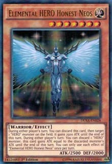 Elemental HERO Honest Neos - Duelist Saga - YuGiOh card