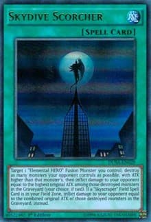 Skydive Scorcher - Duelist Saga - YuGiOh card