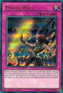 Power Wall - Duelist Saga - YuGiOh card