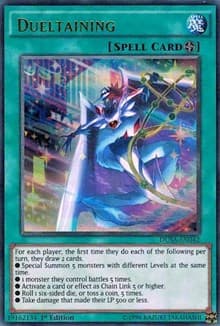 Dueltaining - Duelist Saga - YuGiOh card