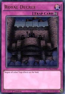 Royal Decree - Duelist Saga - YuGiOh card