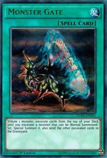 Monster Gate - Duelist Saga - YuGiOh card