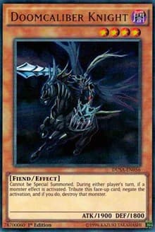 Doomcaliber Knight - Duelist Saga - YuGiOh card