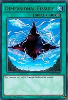 Dimensional Fissure - Duelist Saga - YuGiOh card