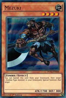 Mezuki - Duelist Saga - YuGiOh card