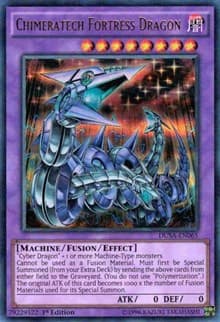Chimeratech Fortress Dragon - Duelist Saga - YuGiOh card