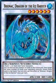 Brionac, Dragon of the Ice Barrier - Duelist Saga - YuGiOh card