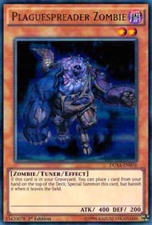 Plaguespreader Zombie - Duelist Saga - YuGiOh card