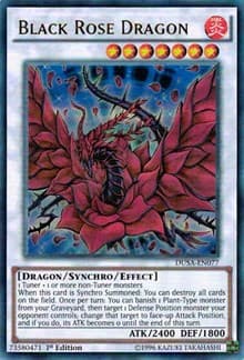 Black Rose Dragon - Duelist Saga - YuGiOh card