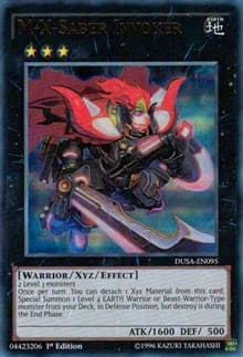M-X-Saber Invoker - Duelist Saga - YuGiOh card