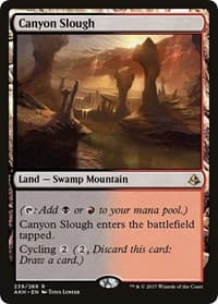 Canyon Slough - Amonkhet - Magic: The Gathering card