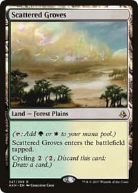 Scattered Groves - Amonkhet - Magic: The Gathering card