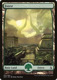 Forest (254) - Full Art - Amonkhet - Magic: The Gathering card