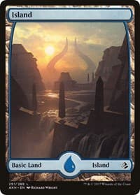 Island (251) - Full Art - Amonkhet - Magic: The Gathering card