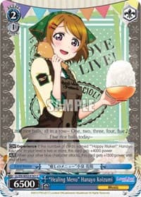 "Healing Menu" Hanayo Koizumi - Love Live! DX Vol.2 - Weiss Schwarz card