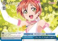 We Are A Single Light (a) (Blue) - Love Live! DX Vol.2 - Weiss Schwarz card
