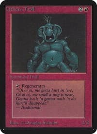 Uthden Troll - Alpha Edition - Magic: The Gathering card