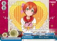 Rin's Secret - Love Live! DX Vol.2 - Weiss Schwarz card