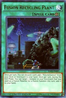 Fusion Recycling Plant (RATE-ENSP1) - Raging Tempest - YuGiOh card