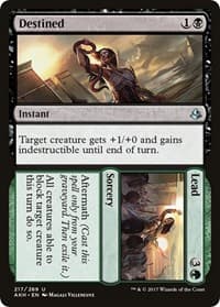 Destined // Lead - Amonkhet - Magic: The Gathering card