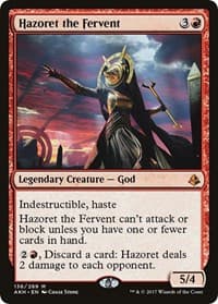 Hazoret the Fervent - Amonkhet - Magic: The Gathering card