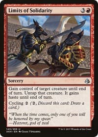 Limits of Solidarity - Amonkhet - Magic: The Gathering card