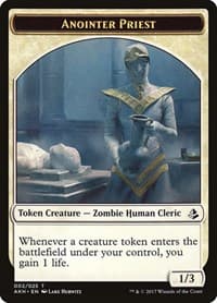 Anointer Priest Token - Amonkhet - Magic: The Gathering card