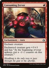 Consuming Fervor - Amonkhet - Magic: The Gathering card