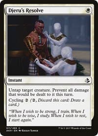 Djeru's Resolve - Amonkhet - Magic: The Gathering card