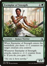 Exemplar of Strength - Amonkhet - Magic: The Gathering card