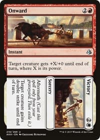 Onward // Victory - Amonkhet - Magic: The Gathering card