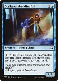 Scribe of the Mindful - Amonkhet - Magic: The Gathering card