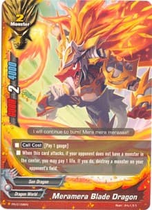 Meramera Blade Dragon - Promo Cards - Future Card BuddyFight card