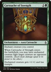 Cartouche of Strength - Amonkhet - Magic: The Gathering card