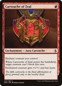 Cartouche of Zeal - Amonkhet - Magic: The Gathering card