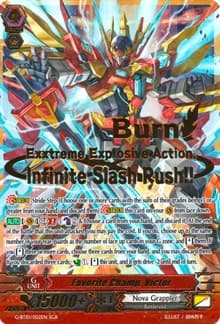 Favorite Champ, Victor (SGR) - G-BT10: Raging Clash of the Blade Fangs - Cardfight Vanguard card