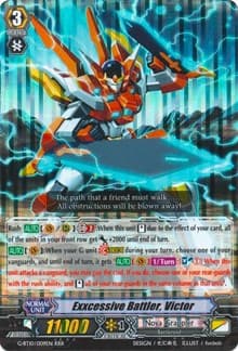 Exxcessive Battler, Victor - G-BT10: Raging Clash of the Blade Fangs - Cardfight Vanguard card