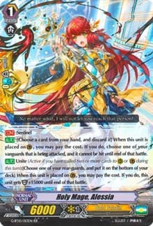 Holy Mage, Alessia - G-BT10: Raging Clash of the Blade Fangs - Cardfight Vanguard card