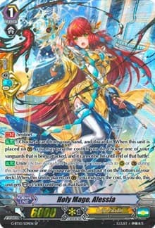 Holy Mage, Alessia (SP) - G-BT10: Raging Clash of the Blade Fangs - Cardfight Vanguard card