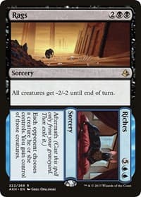 Rags // Riches - Amonkhet - Magic: The Gathering card
